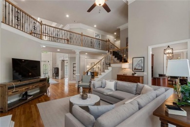 Experience luxury living at its finest in this stunning on Alpharetta Athletic Club East in Georgia - for sale on GolfHomes.com, golf home, golf lot