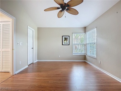 This well-maintained Villareal model home sits directly on the on Herons Glen Golf and Country Club in Florida - for sale on GolfHomes.com, golf home, golf lot