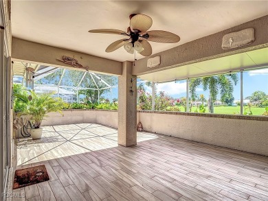 This well-maintained Villareal model home sits directly on the on Herons Glen Golf and Country Club in Florida - for sale on GolfHomes.com, golf home, golf lot