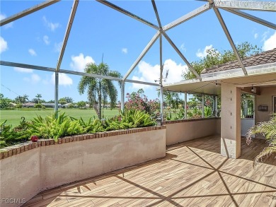 This well-maintained Villareal model home sits directly on the on Herons Glen Golf and Country Club in Florida - for sale on GolfHomes.com, golf home, golf lot