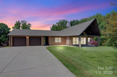 Beautiful mountain feel & custom features! 2.3 acres with a pond on Orchard Hills Golf Course in North Carolina - for sale on GolfHomes.com, golf home, golf lot