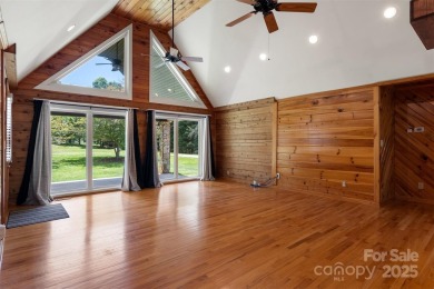 Beautiful mountain feel & custom features! 2.3 acres with a pond on Orchard Hills Golf Course in North Carolina - for sale on GolfHomes.com, golf home, golf lot