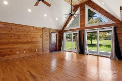 Beautiful mountain feel & custom features! 2.3 acres with a pond on Orchard Hills Golf Course in North Carolina - for sale on GolfHomes.com, golf home, golf lot