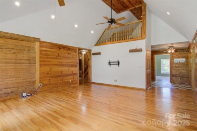 Beautiful mountain feel & custom features! 2.3 acres with a pond on Orchard Hills Golf Course in North Carolina - for sale on GolfHomes.com, golf home, golf lot