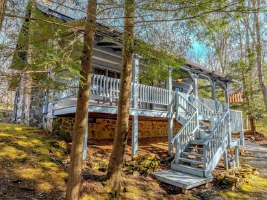 Welcome to Bear's Den, a beautiful Hearthstone LOG CABIN located on Alpine Lake Resort in West Virginia - for sale on GolfHomes.com, golf home, golf lot