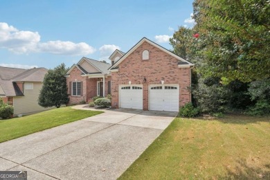 Charming 3 bedroom, 2.5 bath ranch on full unfinished basement on Mirror Lake Golf Club in Georgia - for sale on GolfHomes.com, golf home, golf lot