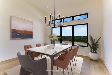 This newly constructed contemporary residence in Tuscan Village on Summit Rock Golf Course in Texas - for sale on GolfHomes.com, golf home, golf lot