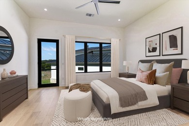 This newly constructed contemporary residence in Tuscan Village on Summit Rock Golf Course in Texas - for sale on GolfHomes.com, golf home, golf lot