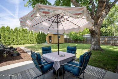 Live the active CDA lifestyle--steps from golf, beaches, and on Coeur D Alene Resort Golf Course in Idaho - for sale on GolfHomes.com, golf home, golf lot