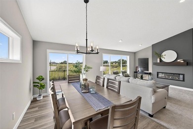 JP Brooks presents the Maplewood three level split home with on Sanbrook Golf Course in Minnesota - for sale on GolfHomes.com, golf home, golf lot