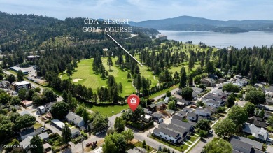 Live the active CDA lifestyle--steps from golf, beaches, and on Coeur D Alene Resort Golf Course in Idaho - for sale on GolfHomes.com, golf home, golf lot