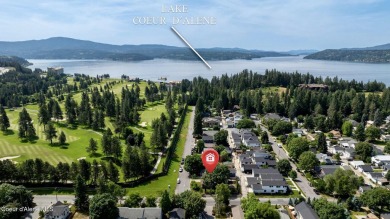 Live the active CDA lifestyle--steps from golf, beaches, and on Coeur D Alene Resort Golf Course in Idaho - for sale on GolfHomes.com, golf home, golf lot
