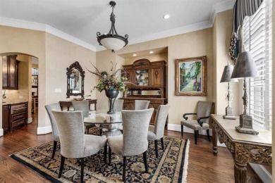 Nestled on a private cul-de-sac lot, this magnificent home on Gleneagles Country Club in Texas - for sale on GolfHomes.com, golf home, golf lot