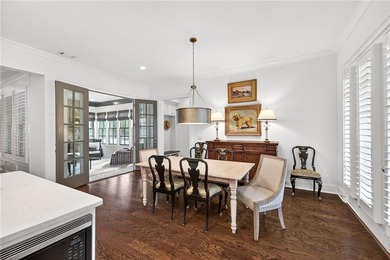 This STUNNING home nestled on the COVETED END LOT of the on North Fulton Golf Course in Georgia - for sale on GolfHomes.com, golf home, golf lot