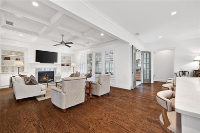 This STUNNING home nestled on the COVETED END LOT of the on North Fulton Golf Course in Georgia - for sale on GolfHomes.com, golf home, golf lot