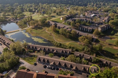 A charming two-bedroom, two-bathroom end unit boasts stunning on Pointe Royale Village Country Club in Missouri - for sale on GolfHomes.com, golf home, golf lot