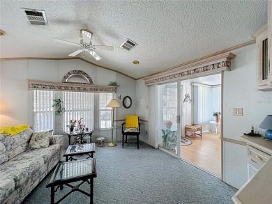 **For Sale: Charming Furnished Single Wide Home in a Vibrant 55+ on Lily Lake Golf and RV Resort in Florida - for sale on GolfHomes.com, golf home, golf lot
