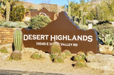 The only lot in Desert Highlands on the market currently! on Desert Highlands Golf Club in Arizona - for sale on GolfHomes.com, golf home, golf lot