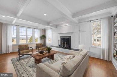 New Price! Be in this Stunning stone colonial with unobstructed on Applebrook Golf Club in Pennsylvania - for sale on GolfHomes.com, golf home, golf lot