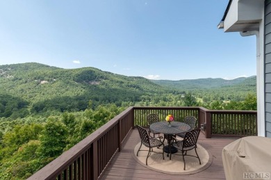 Perched high above Sapphire Valley, this stunning mountain on The Country Club of Sapphire Valley in North Carolina - for sale on GolfHomes.com, golf home, golf lot