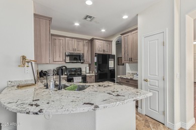 UNIQUE FIND OASIS IN THE DESERT-POOL-UPDATED INTERIOR This fully on Coldwater Golf Club in Arizona - for sale on GolfHomes.com, golf home, golf lot