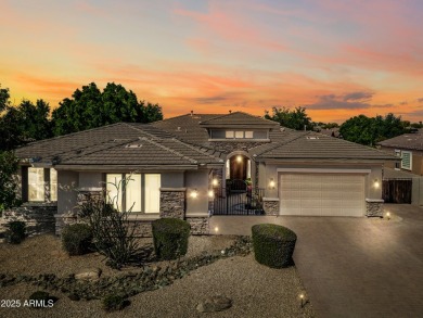 This luxurious 5 bedroom, 3.5 bath home by TW Lewis is now on Palm Valley Golf Club  in Arizona - for sale on GolfHomes.com, golf home, golf lot