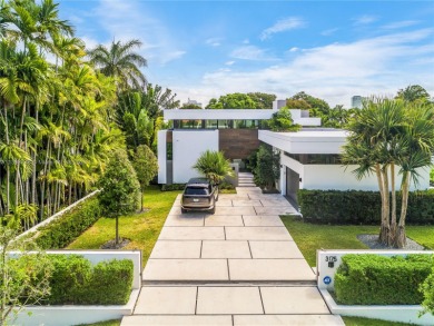 Modern Architectural Masterpiece designed by Praxis Architecture on Miami Beach Golf Club in Florida - for sale on GolfHomes.com, golf home, golf lot