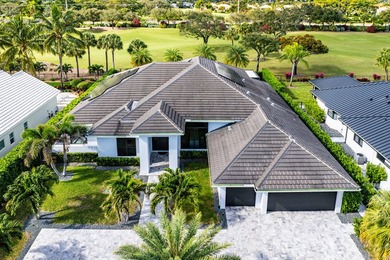 Sited on one of the premier golf view lots in highly on  in Florida - for sale on GolfHomes.com, golf home, golf lot