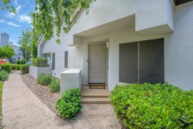 Single-level remodeled jewel box on a prime corner overlooking on Gainey Ranch Golf Club in Arizona - for sale on GolfHomes.com, golf home, golf lot