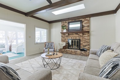 Welcome to your beautifully updated 4 bedroom, 2.5 bath ranch on Knollwood Country Club in Indiana - for sale on GolfHomes.com, golf home, golf lot