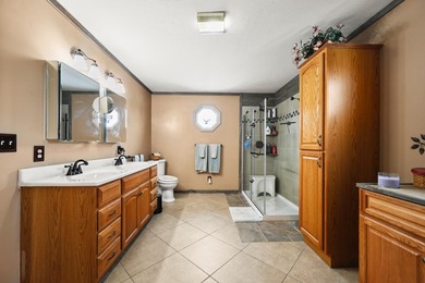 Did someone say fore?! This 5 bd, 3.5 ba sits pretty on its lot on Hoosier Links Golf Club in Indiana - for sale on GolfHomes.com, golf home, golf lot