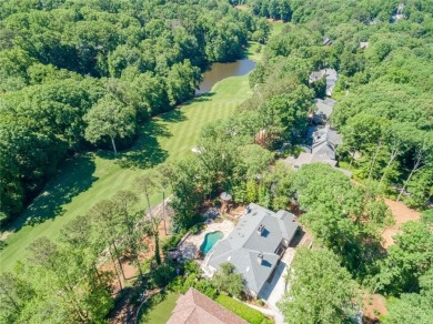 Tucked in Atlanta Country Clubs quiet interior, this refreshed on Atlanta Country Club in Georgia - for sale on GolfHomes.com, golf home, golf lot