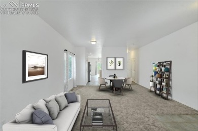 Welcoming home in a golf course community, situated on almost a on Antler Creek Golf Course in Colorado - for sale on GolfHomes.com, golf home, golf lot