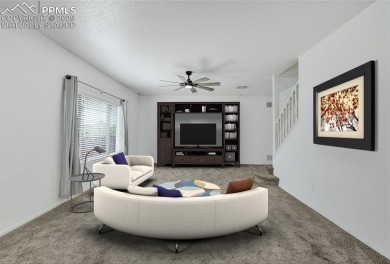 Welcoming home in a golf course community, situated on almost a on Antler Creek Golf Course in Colorado - for sale on GolfHomes.com, golf home, golf lot