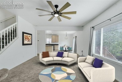 Welcoming home in a golf course community, situated on almost a on Antler Creek Golf Course in Colorado - for sale on GolfHomes.com, golf home, golf lot