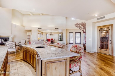 Exceptional estate offering refined desert luxury in guard-gated on Troon Country Club in Arizona - for sale on GolfHomes.com, golf home, golf lot