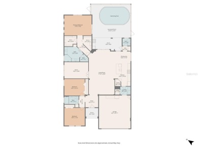 Live the Florida Dream in This Immaculate Pool Home on the Royal on Lakewood Ranch Golf and Country Club in Florida - for sale on GolfHomes.com, golf home, golf lot