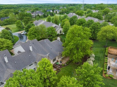 Immaculately maintained and rarely available all-brick RANCH on Ruffled Feathers Golf Club in Illinois - for sale on GolfHomes.com, golf home, golf lot
