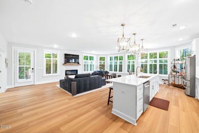 Absolutely gorgeous Private END UNIT 1st FLOOR RANCH condo on Brier Creek Country Club in North Carolina - for sale on GolfHomes.com, golf home, golf lot