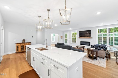 Absolutely gorgeous Private END UNIT 1st FLOOR RANCH condo on Brier Creek Country Club in North Carolina - for sale on GolfHomes.com, golf home, golf lot
