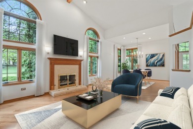 Immaculately maintained and rarely available all-brick RANCH on Ruffled Feathers Golf Club in Illinois - for sale on GolfHomes.com, golf home, golf lot