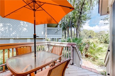 Enjoy the serenity and spectacular golf views from the deck of on Shipyard Golf Club in South Carolina - for sale on GolfHomes.com, golf home, golf lot