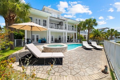 Turnkey Lakefront Home with Gulf Views | 6 Bed | 4.5 Bath | on Emerald Bay Golf Club in Florida - for sale on GolfHomes.com, golf home, golf lot
