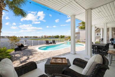 Turnkey Lakefront Home with Gulf Views | 6 Bed | 4.5 Bath | on Emerald Bay Golf Club in Florida - for sale on GolfHomes.com, golf home, golf lot