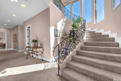This luxurious custom-designed ArrowCreek estate sits on a 1 on ArrowCreek Golf Club - The Challenge in Nevada - for sale on GolfHomes.com, golf home, golf lot