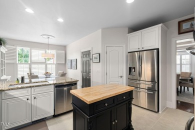 Stunning Carriage TH on wooded lot in Brier CC! Immaculately on Brier Creek Country Club in North Carolina - for sale on GolfHomes.com, golf home, golf lot