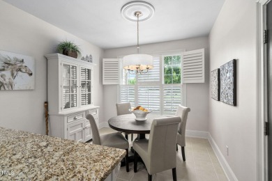 Stunning Carriage TH on wooded lot in Brier CC! Immaculately on Brier Creek Country Club in North Carolina - for sale on GolfHomes.com, golf home, golf lot