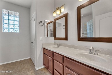 UPGRADED, low maintenance and professionally designed backyard on Sunland Springs Golf Course  in Arizona - for sale on GolfHomes.com, golf home, golf lot
