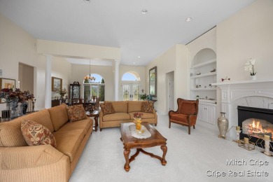 All brick custom built 4500 sqft  5 bedroom, 3.5 bath walk-out on Stone Water Country Club in Michigan - for sale on GolfHomes.com, golf home, golf lot