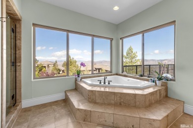 This luxurious custom-designed ArrowCreek estate sits on a 1 on ArrowCreek Golf Club - The Challenge in Nevada - for sale on GolfHomes.com, golf home, golf lot
